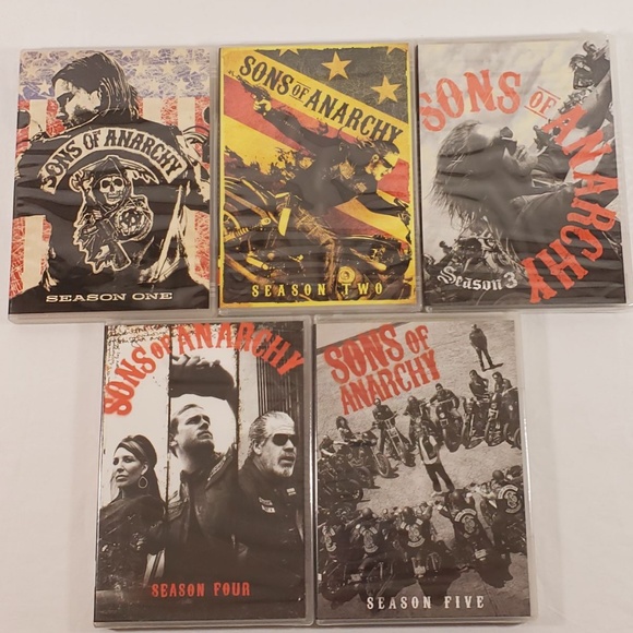 Sons Of Anarchy Seasons 1-5 DVD - Picture 1 of 3